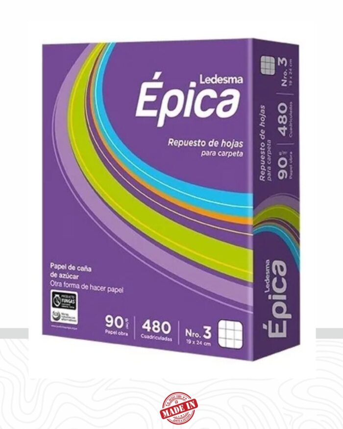 Repuesto N°3 Épica x 480