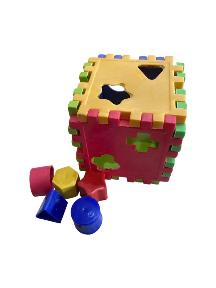 Cubo didáctico encastre