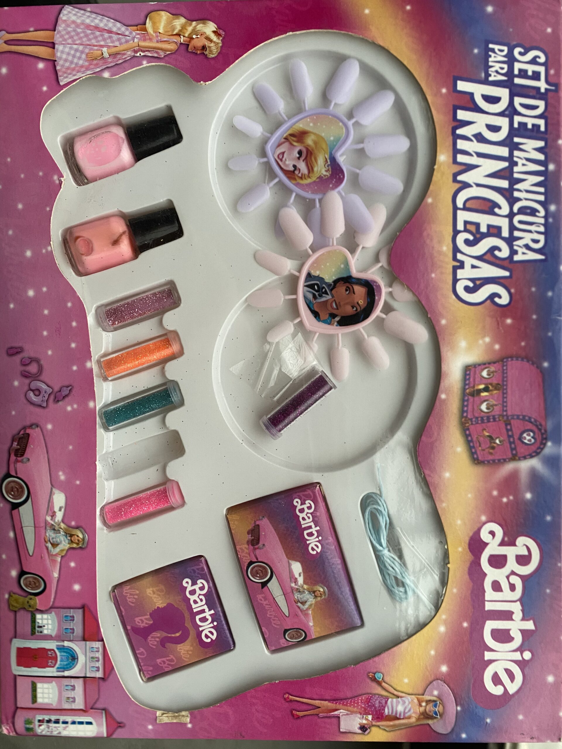 Set manicura personajes infantil